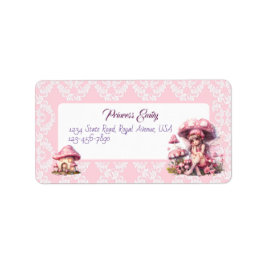 Princess Girl Adres Etiket