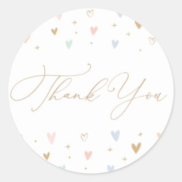 Princess Girl Birthday Party Ronde Sticker