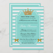 Princess Glam Baby Sprinkle Brunch Shower Party (Voorkant / Achterkant)