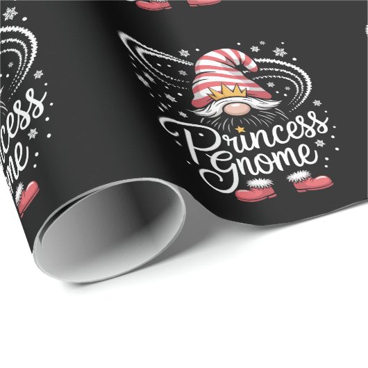 Princess Gnome bijpassende familie Gnomes Grappige Cadeaupapier (Rol Hoek)