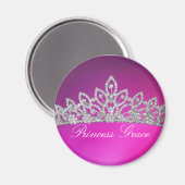Princess Grace - Gepersonaliseerd Magneet (Voorkant / Achterkant)