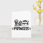 Princess Graphic Pool Billard Snooker Billard Cue Kaart (Gele Bloem)