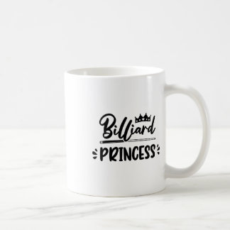 Princess Graphic Pool Billard Snooker Billard Cue Koffiemok