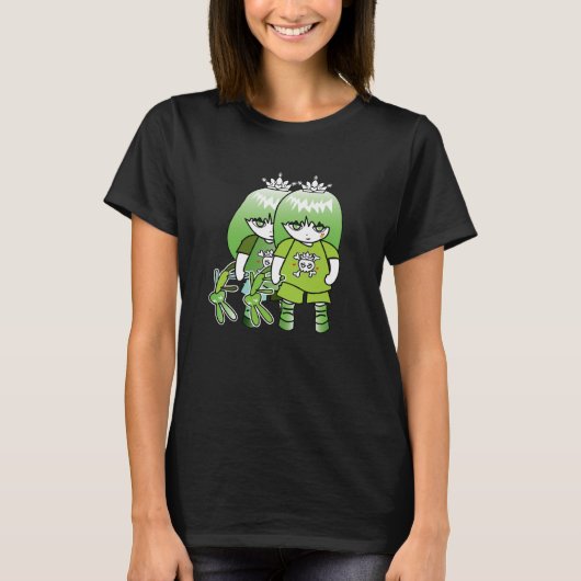 Princess Green T-shirt (Voorkant)