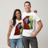 Princess Green Wing Macaw T-shirt (Unisex)