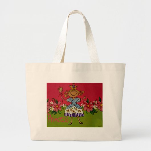 Princess Grote Tote Bag (Voorkant)