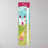 Princess Growth Chart Poster (Voorkant)