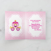 Princess Happy Birthday-kaart | Een leeftijd toevo Kaart (Binnen)