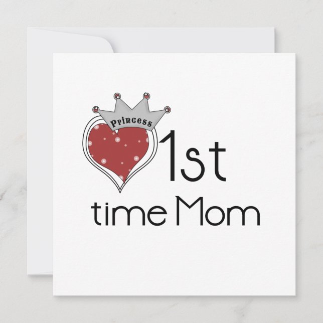 Princess Heart 1e keer mam Gifts (Voorkant)