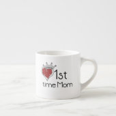 Princess Heart 1e keer mam Gifts Espresso Kop (Rechts)