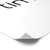 Princess Heart 1e keer mam Gifts Poster (Hoek)