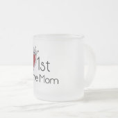 Princess Heart, eerste keer, mama-overhemden en ca Matglas Koffiemok (Voorkant rechts)