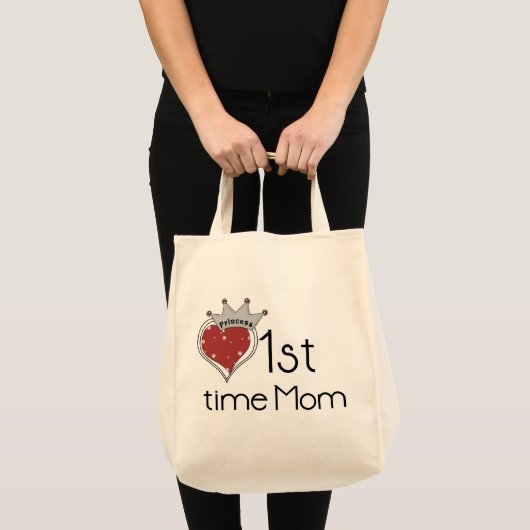 Princess Heart, eerste keer, mama-overhemden en ca Tote Bag (Voorkant (product))