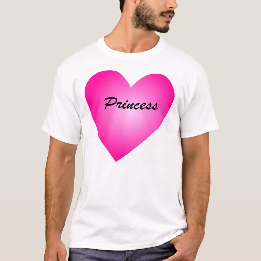 Princess Heart T-shirt (Voorkant)