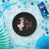 Princess Het is een meisje Baby shower bord (Feest)