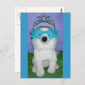 Princess Humor/Tiara Briefkaart (Voorkant / Achterkant)