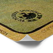 Princess Hyacinth door Alphonse Mucha Poster (Hoek)