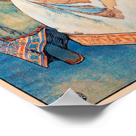 Princess Hyacinth, Mucha Poster (Hoek)