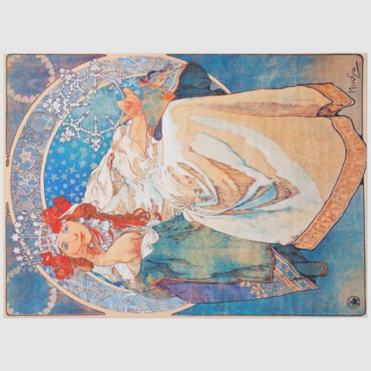 Princess Hyacinth, Mucha Tissuepapier (Voorkant)