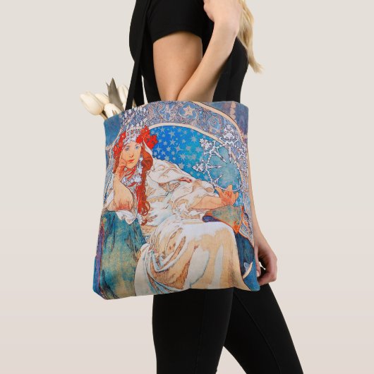 Princess Hyacinth, Mucha Tote Bag (Dichtbij)