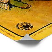 Princess Hyacinth Poster van Alphonse Mucha (Hoek)