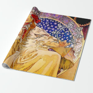 Princess Hyacinth Poster van Alphonse Mucha Cadeaupapier