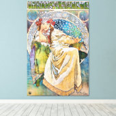 Princess Hyacinth  Theater Advertisement Canvas Afdruk (Insitu (Houten vloer))