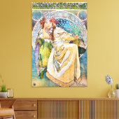 Princess Hyacinth  Theater Advertisement Canvas Afdruk (Insitu (Woonkamer))