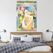 Princess Hyacinth  Theater Advertisement Canvas Afdruk (Insitu (Slaapkamer))