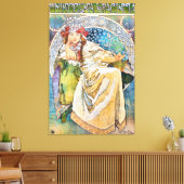 Princess Hyacinth  Theater Advertisement Canvas Afdruk (Insitu (Woonkamer))