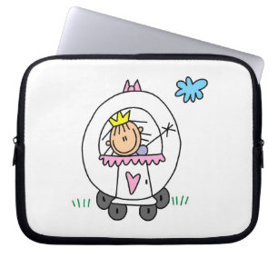 Princess in Carriage Laptop Sleeve
