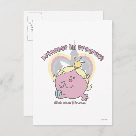 Princess in Progress Briefkaart (Voorkant / Achterkant)
