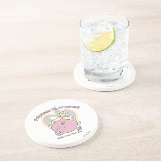 Princess in Progress Zandsteen Onderzetter (Zijkant)