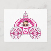 Princess in Royal Carriage Briefkaart (Voorkant)