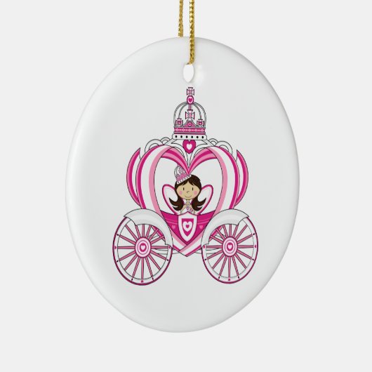 Princess in Royal Carriage Ornament (Rechts)