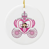 Princess in Royal Carriage Ornament (Achterkant)