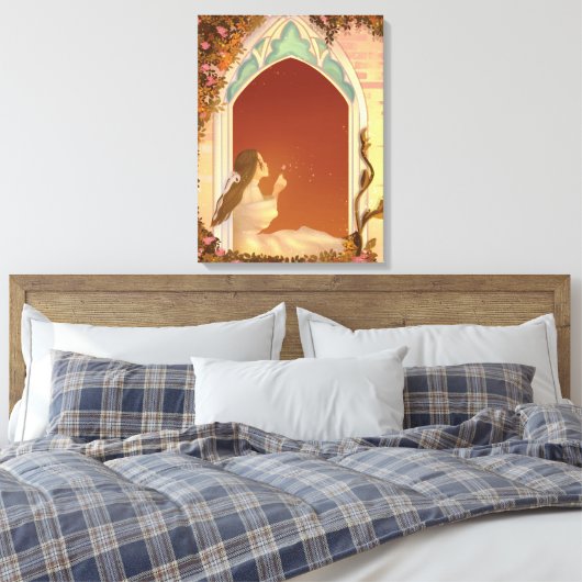 Princess in Sunlight  Canvas Afdruk (Insitu (Slaapkamer))