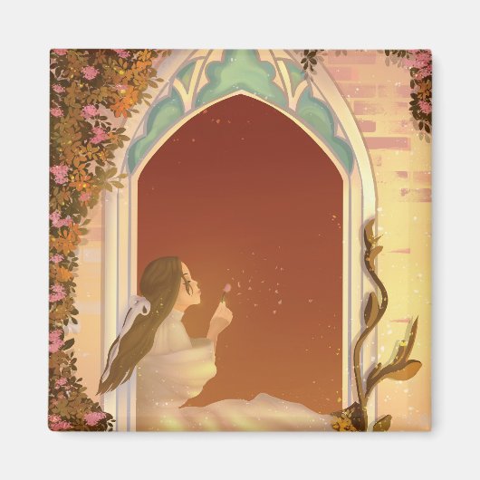 Princess in Sunlight  Magneet (Voorkant)