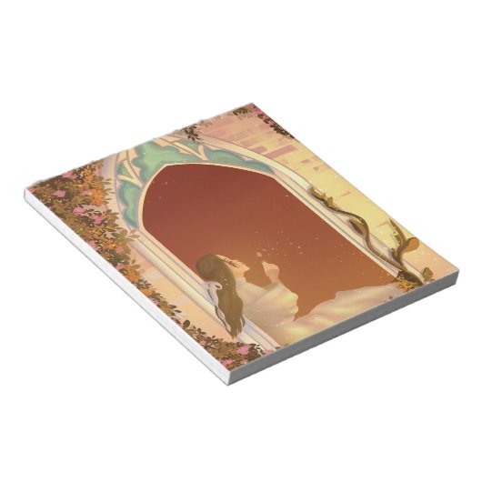 Princess in Sunlight  Notitieblok (Schuin)