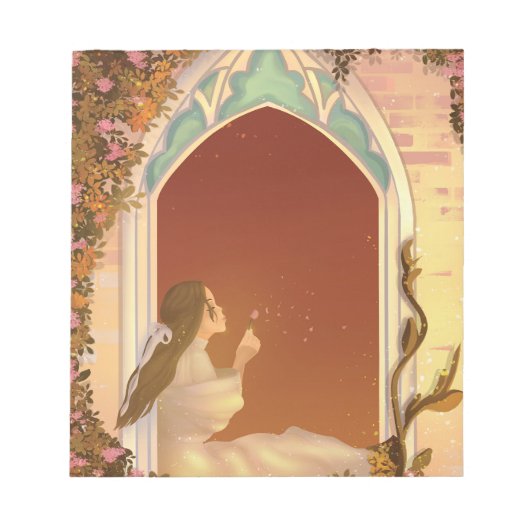 Princess in Sunlight Notitieblok (Voorkant)