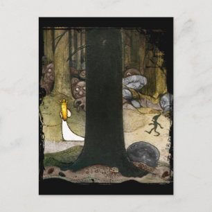 Princess in the Bossen Briefkaart