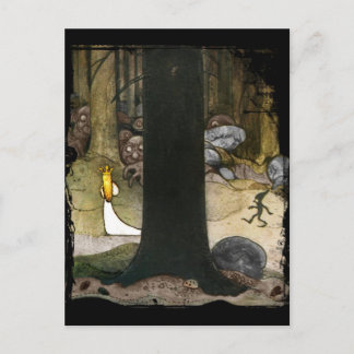 Princess in the Bossen Briefkaart