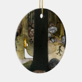Princess in the Bossen Keramisch Ornament (Rechts)