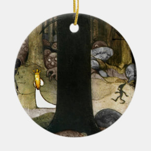 Princess in the Bossen Keramisch Ornament