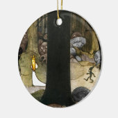 Princess in the Bossen Keramisch Ornament (Links)