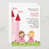 Princess Invitation Kaart (Voorkant / Achterkant)