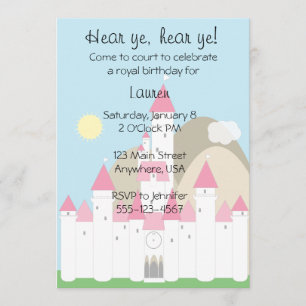 Princess Invitation Kaart