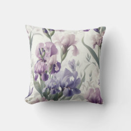 Princess Iris Throw Pillow Kussen