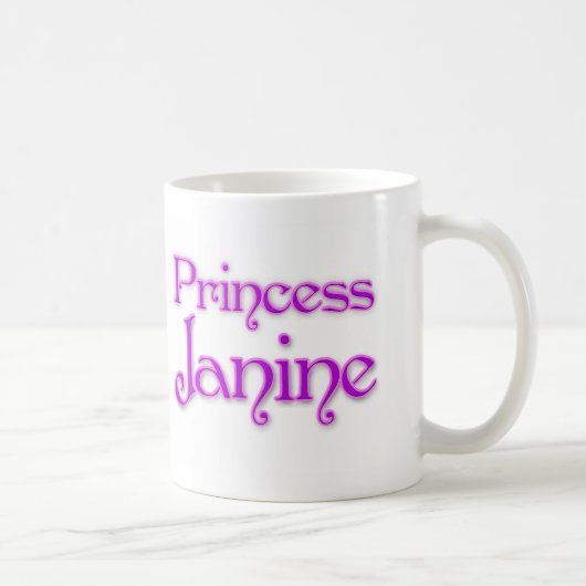 Princess Janine Koffiemok (Rechts)