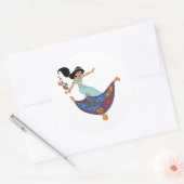 Princess Jasmine Classic Ronde Sticker (Envelop)